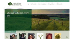 Desktop Screenshot of holdenfunerals.com